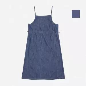 뱅뱅 세이브존06 a라인 뷔스티에 데님 원피스 NOMD45
