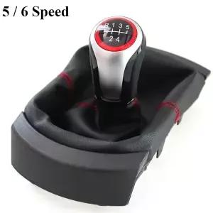 SEAT Ibiza 2002 2003 2004 2005 2006 2007 2008 2009 2010 기어 스틱 노브용 5/6단 변속 게이터 부트 커버