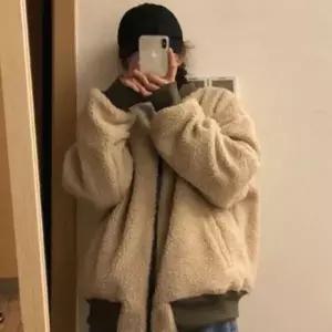 [하프클럽/]남녀공용 루즈핏 플리스 양털 집업 자켓 오버핏 항공점퍼 윈드