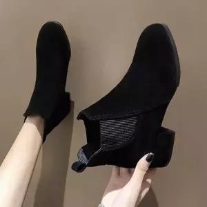 여성 기본안감/기모안감 2type 앵클 첼시부츠 숏부츠