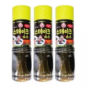 오뚜기 오뚜기 스테이크 소스 470g 3개