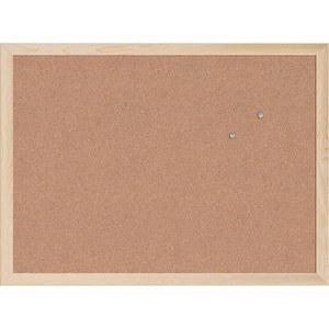 U 브랜드 코크 게시판, 18인치 x 24인치, 라이트 버치 우드 프레임 (265U00-01)