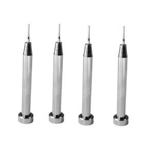GUHOFIND 시계 밴드 링크 핀 제거 도구 시계 스프링 바 조절기 스트랩 팔찌 제거 도구 0.7mm 시계 유지 보수 4개
