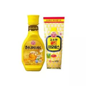 오뚜기 마요네즈 500g + 허니머스타드소스 535g