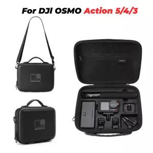dji 호환 오스모 액션 5 프로 4 3 보관 가방 스포츠 카메라 숄더 보호 휴대용 여행 방수 핸드백 박스