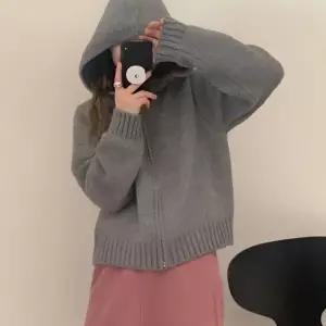 [하프클럽/셀럽하우스]여자 4컬러 베이직 겨울 투웨이 집업후드 니트가디건