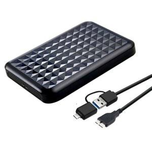 Tianken 울트라 슬림 휴대용 외장 하드 드라이브 2.5인치 USB 3.0 HDD 스토리지 PC, 맥, 노트북, PS4, PS5, Xbox one (750GB)