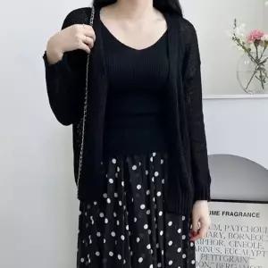 [하프클럽/셀럽하우스]데일리 베이직 웨어 여자 시스루 볼레로 가디건