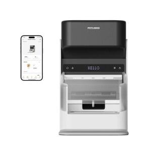 PETLIBRO RFID 칼라 센서가 있는 자동 가정 인식 사료 여러 위한 5G 식단을 피더, 2.4G 및 고양이 WI-FI 반려동물 프로그래밍 다양한 식단 추적 디스펜서, 가능한