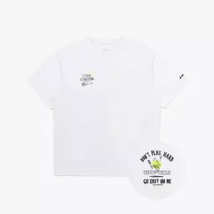 매장정품 diadora 디아도라 [공식스토어] 에어텍스 볼 버디 반팔 티셔츠 OFF WHITE 1787325