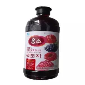 청정원 홍초 복분자 1.5L x 3병