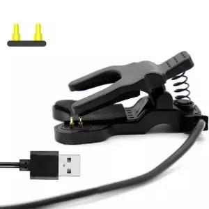 스마트 워치 충전기 범용 USB 5V 충전 케이블 클립 2핀/5핀 TW64 68 밴드