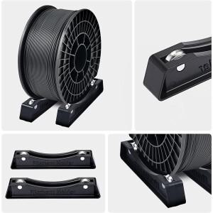 3D 프린터 필라멘트 스풀 홀더 소모품 선반 용품 ABS PLA PETG 프린팅 재료 랙 트레이 검정색 고정 시트