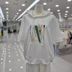 [스테파니]밑단스트링 후드티셔츠/A25TS5201_JK
