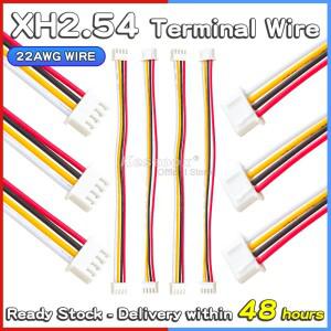JST XH 2.54mm 피치 Xhp 호환-4 4핀 커넥터 하우징(10cm ~ 100cm 와이어 케이블 포함)