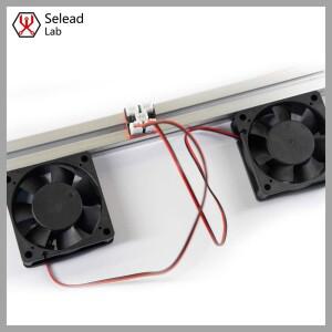 Seleadlab 팬 허브 1 ~ 4 확장 회로 기판 Voron 2.4 Trident 용 3D 프린터 부품