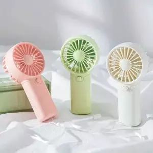 휴대용 팬 편리한 크리 에이 티브 소형 포켓 경량 조절 귀여운 미니 공기 냉각기