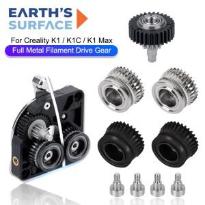Creality K1C Max 압출기 기어 키트용 3D 프린터 전송 감속 올메탈 필라멘트 드라이브