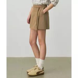 드로우핏 우먼 소프티 울 스트링 랩 스커트 팬츠 [2COLOR] 3454397