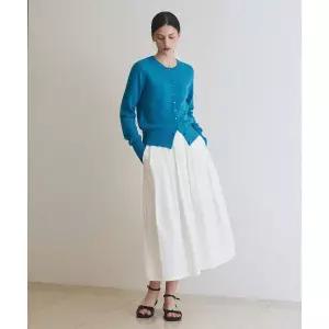 드로우핏 우먼 플리츠 롱 플레어 스커트 [2COLOR] 3454436