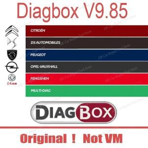 자동차 진단 소프트웨어 Diagbox V9.85는 Cit-roen용 Peo-geot용 PP2000 Le-xia3과 함께 작동합니다. 적응