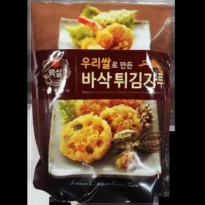 우리쌀 튀김가루 (백설 1K)X10 바삭 대포장할인 전분