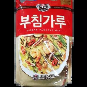 백설 부침가루 2Kg X6 배달전문점 벌크포장 박스판매