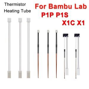 P1P X1C P1S Bambu Lab Hotend 키트 용 서미스터 카트리지 히터 3D 프린터 액세서리 Carbon 가열 튜브