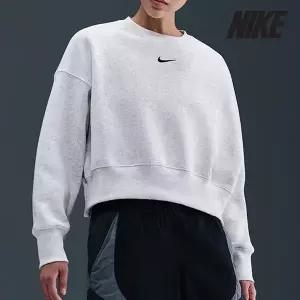 [나이키] 여성용 티셔츠 DQ5762-051 우먼스 피닉스 플리스 오버사이즈 크루넥 스웨트셔츠