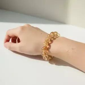 영롱한 유리 구슬 염주 팔찌 12mm 에스닉 패션 액세서리 볼팔찌 학생팔찌 염주 염주팔찌
