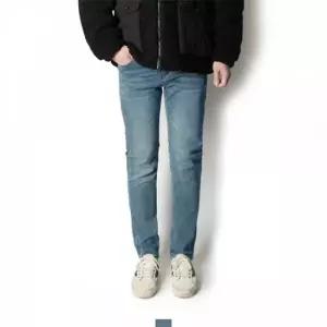 친절한탄씨 TBZ KING 매니아 데미지 슬림 일자핏 청바지 트레이닝바지 조거팬츠 남성추리닝 편한바지