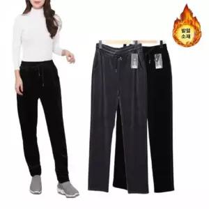 친절한탄씨 TBZ LEA-B249 기모 허리밴딩 팬츠 스키니 바지 데일리바지 부츠컷 패딩팬츠 방한팬츠