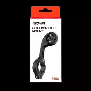 기존 IGPSPORT M80 홀더 확장 브래킷 자전거 헤드 라이트 마운트 바 Garmin Edge BSC200 Bsc300 IGS630 용