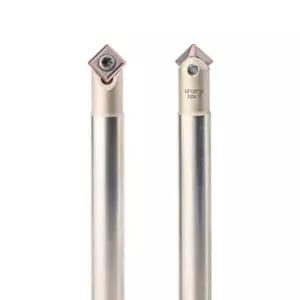 45도 고정 선삭 기계 포인트 SPMX CN 홀더 공작 목적 공구 모따기 no erts LF C10 10 100L 1T