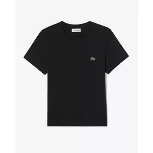 라코스테 여성 26SS 베이직 포켓 반팔 티셔츠 TF556E-56G 031 블랙 1122110