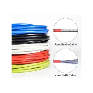 3M 범용 자전거 브레이크 케이블 하우징 시프트 와이어 파이프 4mm/5mm MTB 도로 변속기 라인 전면 후면 튜