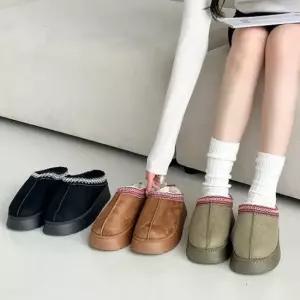 스웨이드 미들부츠 여성부츠 워커 로우힐 앵클부츠 봄