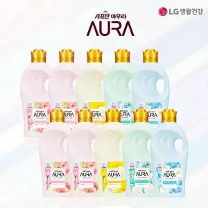 [NS홈쇼핑]LG생활건강 샤프란 아우라 섬유유연제 10통[36009245]
