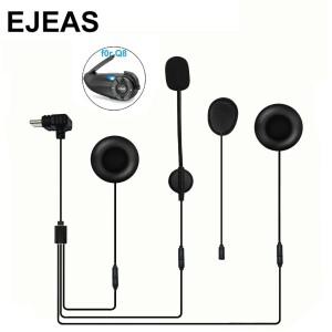 EJEAS Q8 바이크 오토바이 헬멧 인터콤용 Type-C 인터페이스 헤드셋