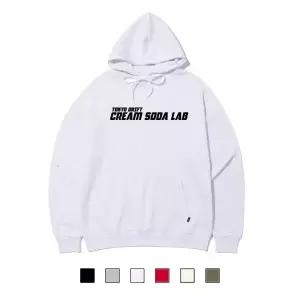 매장정품 CREAM SODA LAB 크림소다랩 도쿄 드리프트 후드 라이트그레이 블랙(기모 OR 논기모) CFZK30Z001 1