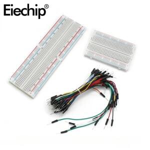 브레드 보드 점퍼 와이어  라인 키트 MB102 ZY-204 400 포인트 솔더리스 PCB DIY 미니 소형  Protoboard