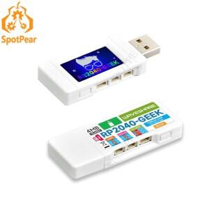Raspberry pi호환 Pico RP2040 USB 디버깅 다운로더(1.14인치 LCD 65K 240x135 개발 보드 포함)