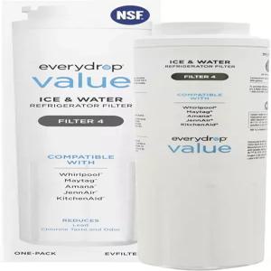 everydrop 월풀 얼음 및 물 냉장고 필터 4 EVFILTER4 싱글 팩의 가치