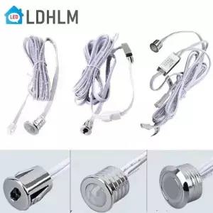 터치 센서 스위치 핸드 스윕 5A DC12V-24V IR 모션 웨이브 스캔 스마트 LED 옷장 캐비닛 조명/옷장 램프