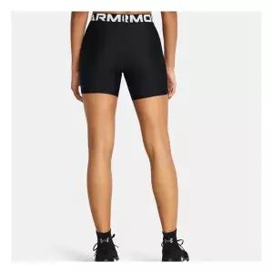 매장정품 여성 UA HeatGear 기능성 쇼츠 레깅스 블랙 1383628 302350