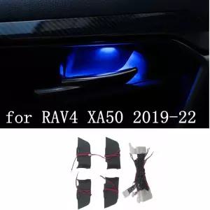 자동차 LED 도어 그릇 팔걸이 분위기 조명 인테리어 조명 장식 핸들 프레임 라이트 Toyota RAV4 2019