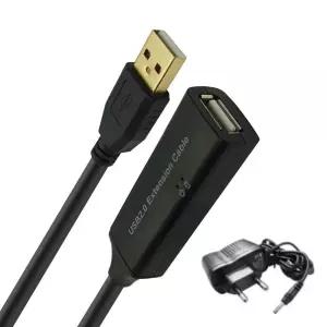 USB2.0 리피터 연장 케이블 10M 전원포함