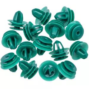 렉스카 15 pcs 도어 패널 인테리어 트림 가니쉬 리테이너 클립 현대 82315-2W000 산타페 쏘나타(30팩)와