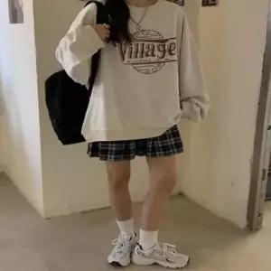 맨투맨티 3컬러 프린팅기모티 기모맨투맨 루즈핏 티셔츠 여자