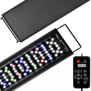알리두 어드밴스드 7열 LED 수족관 조명 이지 셋업 컨트롤러 풀 스펙트럼 어항 자동 켜짐 24시간 연중무휴